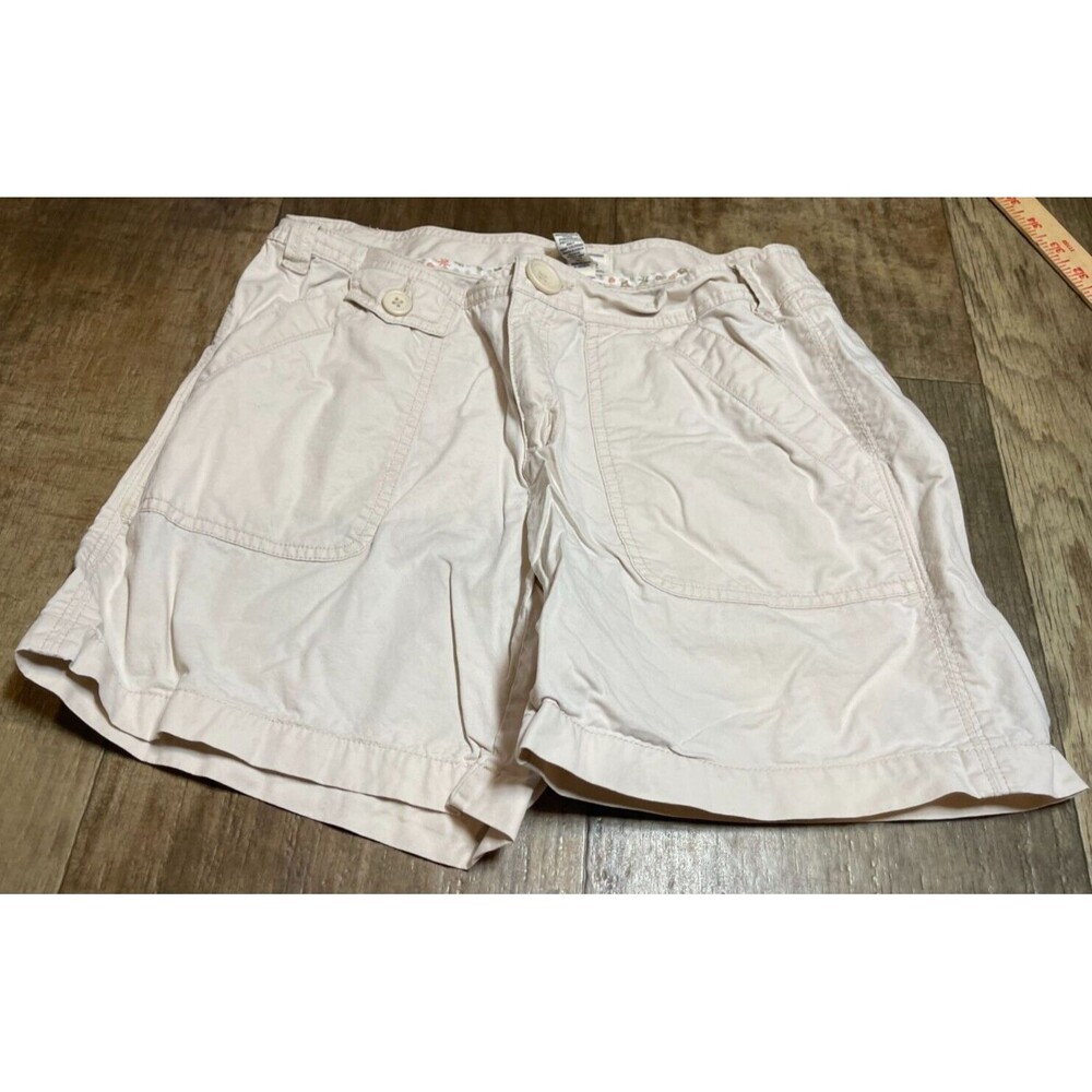 BASS Shorts Womens Size 6 Light Pink Cotton